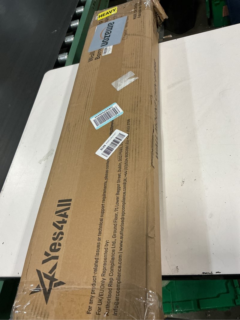 Condition photo showing Good Condition for Yes4All Pull Up Bar Wall Mounted - Multifunctional Wall Mounted Pull Up Bar for Home Gym Workout Strength Training Equipment A. Standard - Black