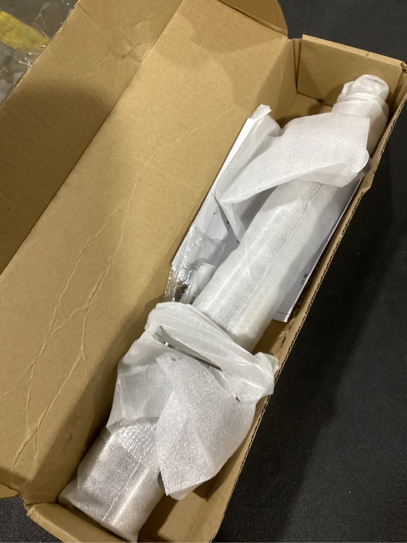 Condition photo showing New/Like New for Bathroom Towel Bar, 24 Inch Towel Racks for Bathroom Wall Mounted, Heavy Duty Bath Hand Towel Holder Organizer, Modern Home Decor Towel Rod Bathroom Hardware Accessories, Brushed Silver