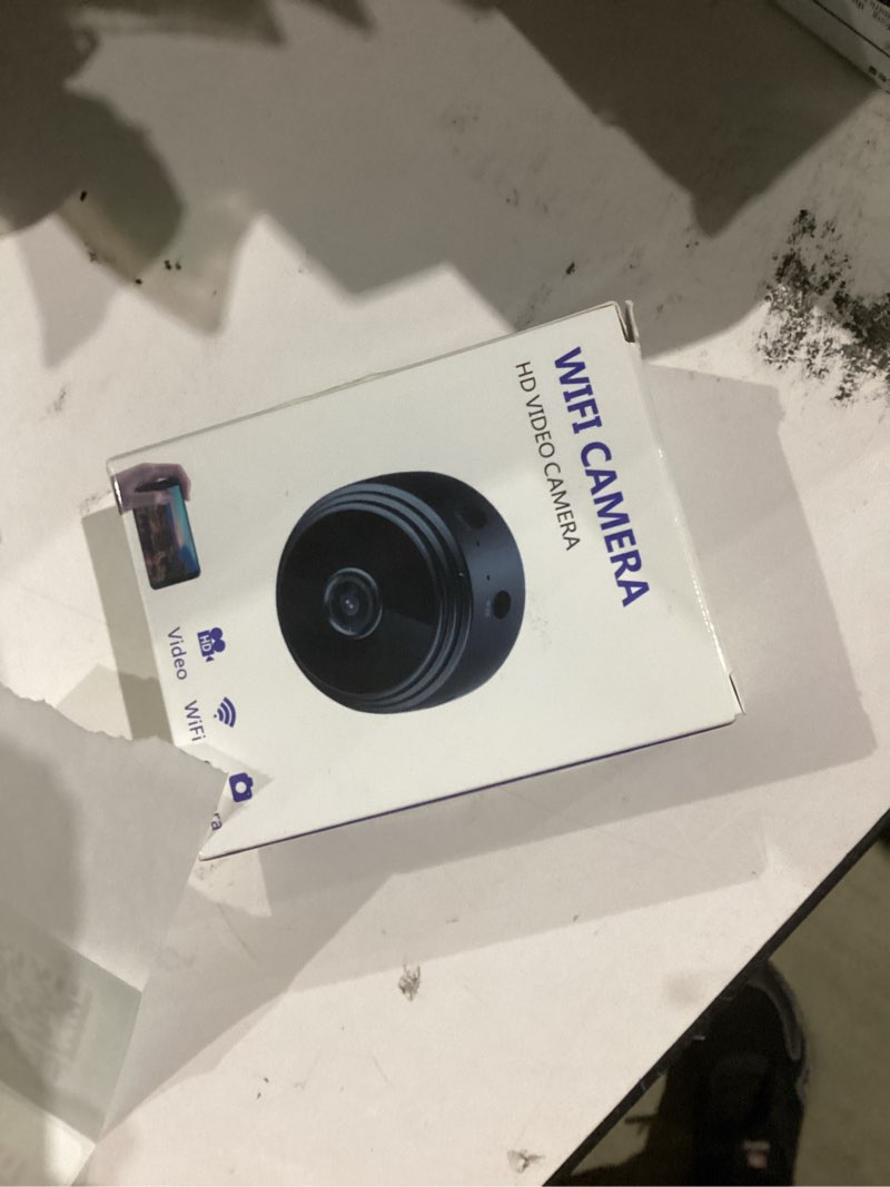 Condition photo showing New/Like New for only 0.9 inch hidden camera with audio/video mini small spy cameras home indoor use cam night vision motion detection baby monitor wireless outdoor nanny espias ocultas wifi security secret (1920p)