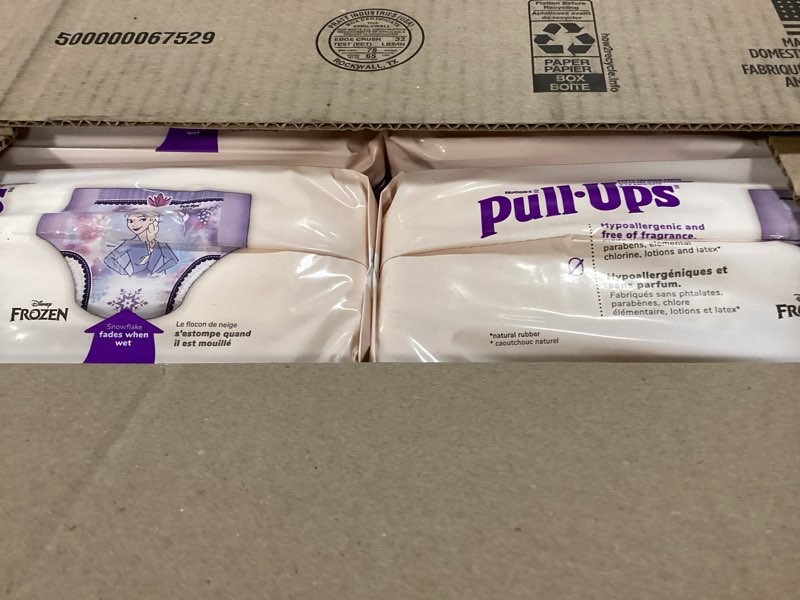 Condition photo showing New/Like New for Pull-Ups Girls' Skin Essentials Potty Training Pants, Training Underwear, 2T-3T (16-34 lbs), 124 Ct (4 Packs of 31) 2T-3T 124