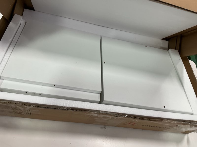 Condition photo showing Good Condition for HOMEFORT 7-Tier Wood Shoe Rack, Entryway Shoe Tower,Vertical Shoe Organizer, Wooden Shoe Storage Stand, White White 11"Dx11"Wx45.1"H