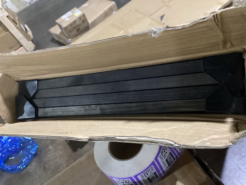 Condition photo showing Good Condition for 4 Panel Bamboo Room Divider - 5.6 ft Tall Folding Privacy Screen for Room Separation, Natural Brown (67 x 61.4 inches) Brown 4 Panel