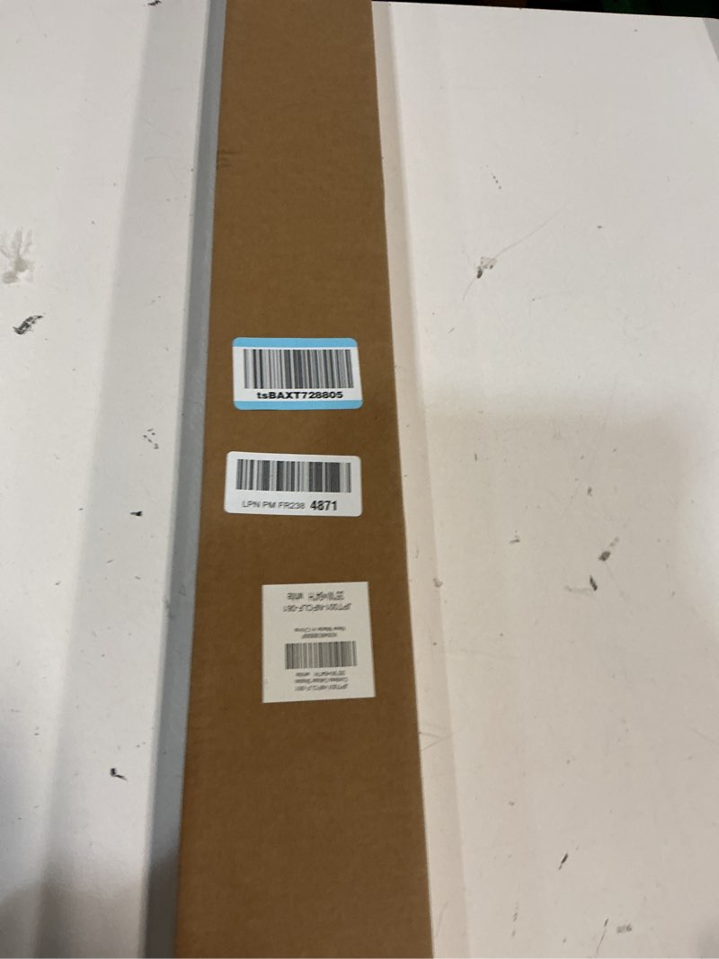 Condition photo showing New/Like New for lazblinds no tools no drill cordless cellular shades, light filtering honeycomb shades for home, thermal insulation blinds for windows, 35" w x 64" h, white light filtering-white 35" w x 64" h
