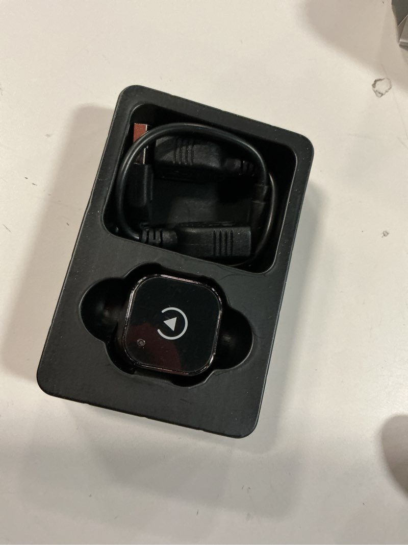 Condition photo showing As Is for WDZWFHK Wireless CarPlay Adapter & Android Auto Dongle, Fast Auto-Connect, Compact Plug & Play Wireless CarPlay Converter for iPhone & Android, USB/USB-C, No Delay, Seamless Reconnection (Black)