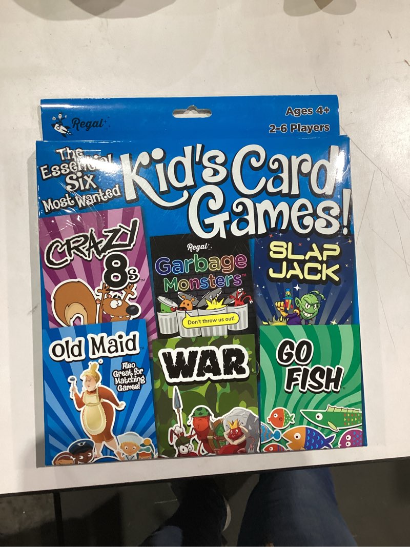 Condition photo showing New/Like New for Kids Classic Educational Card Game  by Regal Games