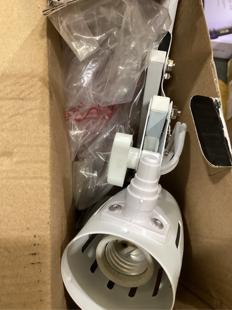 Condition photo showing Good Condition for globe electric 52847 31.5 inch swing arm clamp-on white desk lamp with nickel accents, on/off rotary switch, book reading light, home essentials, office décor, led bulb compatible