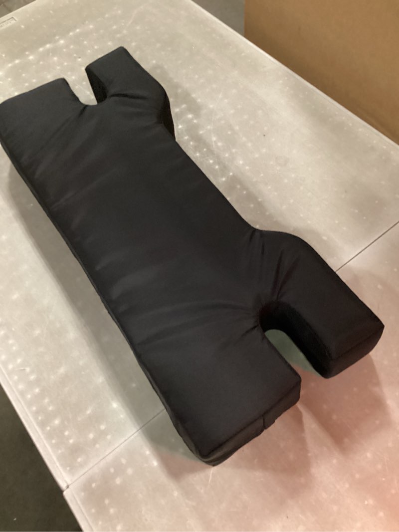Condition photo showing Good Condition for similary unique bargains bed memory foam pillow for neck and shoulder pain ease home sleeping pillow neck support satin blacki