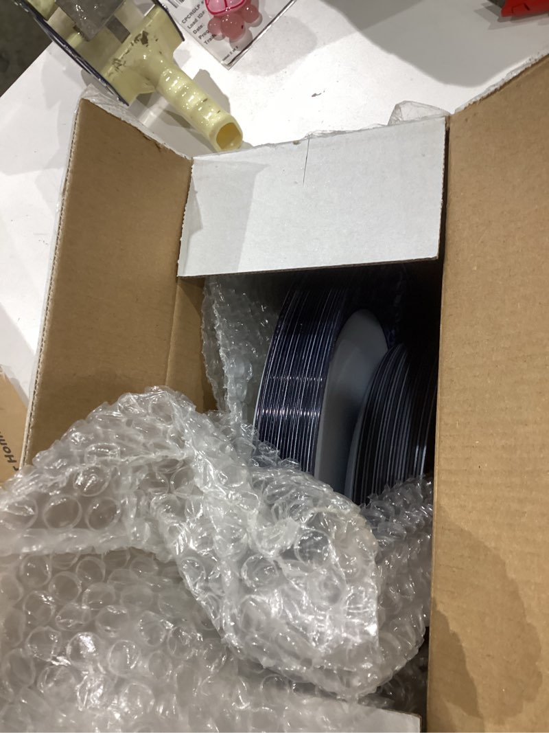 Condition photo showing As Is for hioasis 60pcs blue plastic plates set - floral blue & white porcelain design, 10.25" dinner & 7.5" dessert plates disposable for wedding (dishwasher safe, art style) white and blue