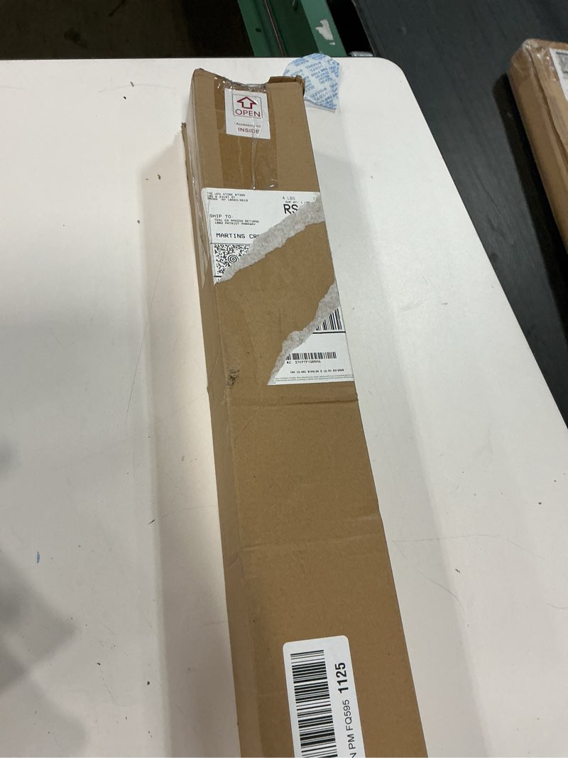 Condition photo showing New/Like New for joydeco no tools no drill window blinds for indoor windows, blackout shades cellular shades cordless, no drill blinds for windows, window shades for home, bedrooms, doors (white, 32" w x 64" h) white - no drill design 32"w x 64"h