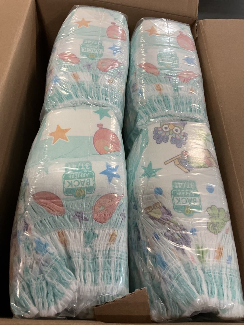 Condition photo showing Good Condition for pampers training pants - easy ups boys & girls bluey - size 3t-4t, 124 count, children's potty underwear (packaging may vary) 3t-4t 124