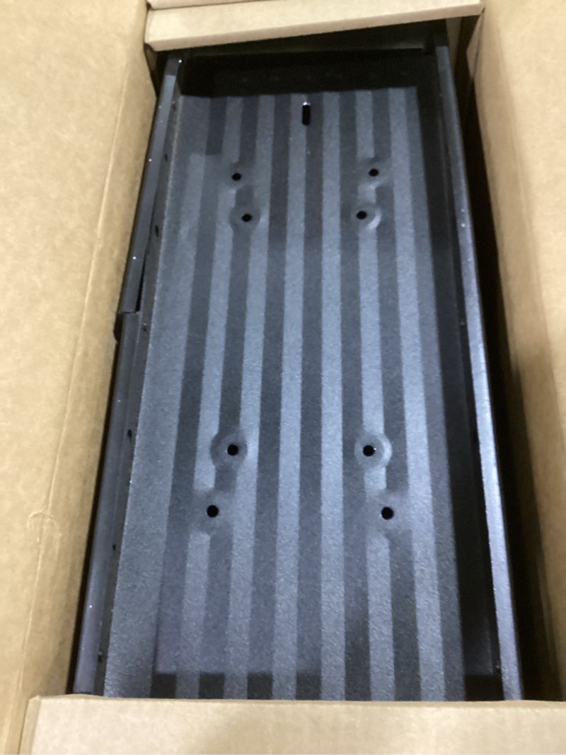 Condition photo showing As Is for architectural mailboxes gibraltar mailboxes arlington large capacity galvanized steel textured black, post-mount mailbox, ar15b000