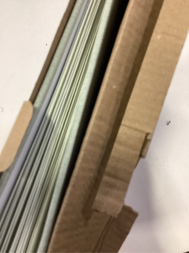Condition photo showing Good Condition for sturdy document organizer set with folders - beautiful linen 3-ring binder safely stores all important documents & files in one place - easy to use expanding storage incl. envelopes, pockets & labels sage