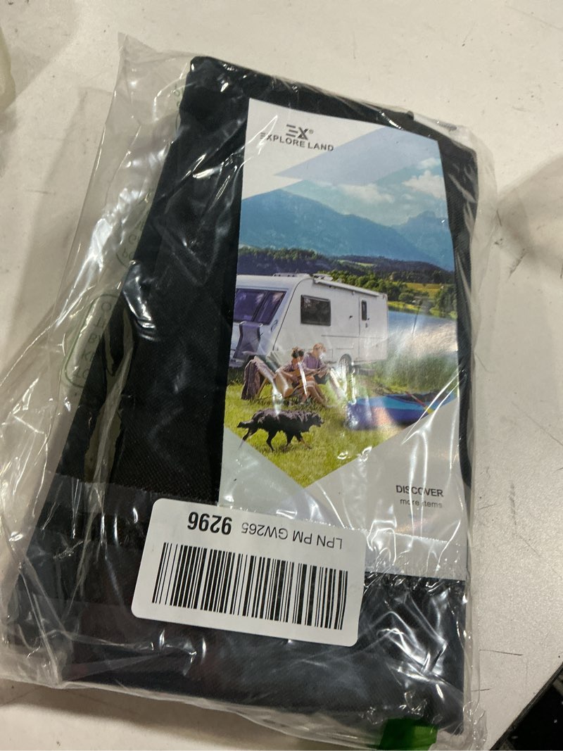 Condition photo showing Good Condition for explore land dog crate cover heavy duty polyester pet kennel sunshade universal fit for 18 inches wire cage (black) black 18.0"l x 12.0"w x 14.0"h