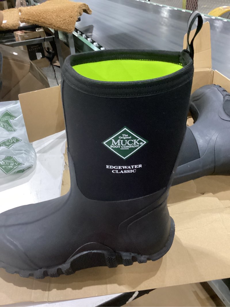 Condition photo showing Good Condition for muck boot men's edgewater classic mid boots rain 9 factory size 9m