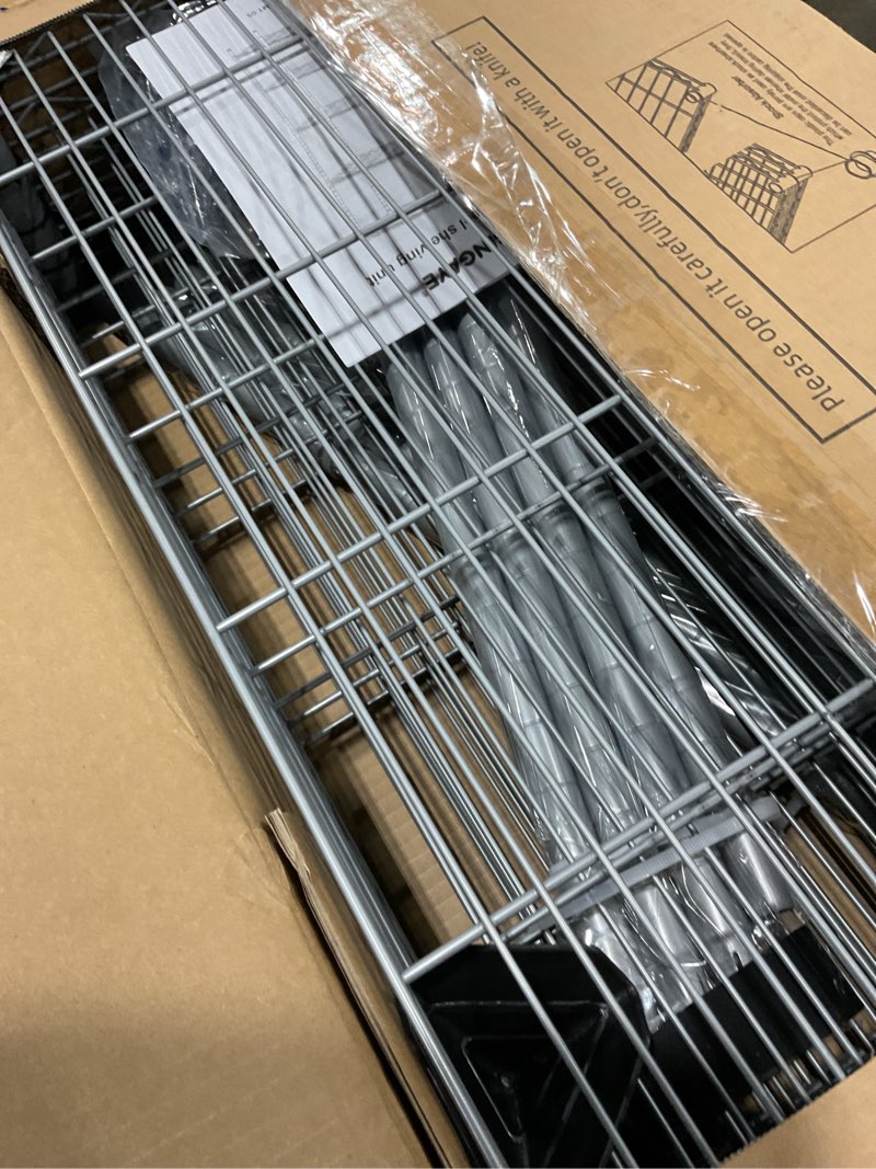 Condition photo showing New/Like New for singaye 6 tier wire shelving unit with wheels baskets storage rack corner shelves adjustable shelf closet bathroom organizers metal pantry kitchen garage laundry room 13.5" d x 13.5" w x 63" h silver