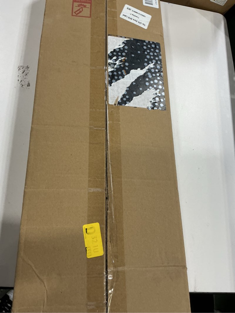 Condition photo showing New/Like New for 10 x 8ft backdrop banner stand, heavy duty adjustable photo background support frame kit, step and repeat stand for photo booth, parties, exhibition, trade show, wedding 8x10ft black