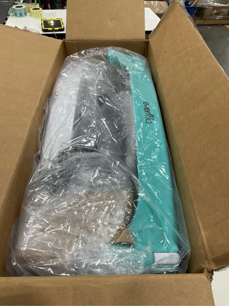 Condition photo showing As Is for Evenflo 4-in-1 Eat & Grow Convertible High Chair, Polyester Prism Triangles Chair