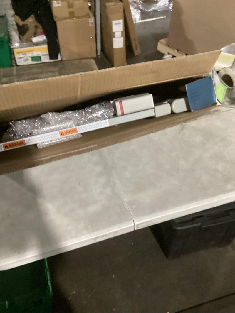 Condition photo showing Good Condition for 4 pack) safety 1st pressure mounted baby gates for doorways, securetech® no-drill, with door, 29-38", gray