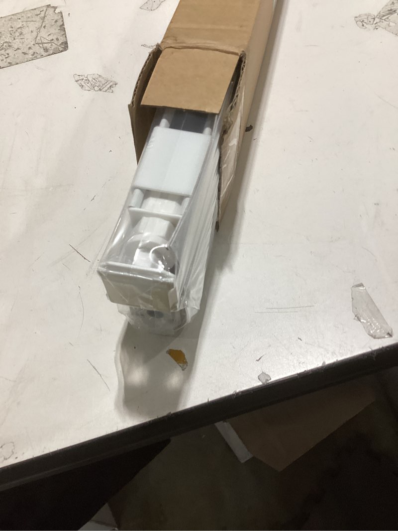 Condition photo showing Good Condition for LazBlinds No Drill Blinds for Indoor Windows, Blackout Roller Shades, Cordless Window Blackout Blinds, Thermal Insulated Fabric UV Protection for Home and Office, 36" W x 48" H, White Blackout-white 36" W x 48" H