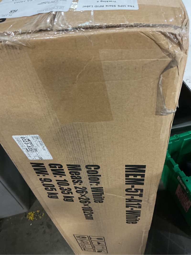 Condition photo showing New/Like New for fdw | 5 inch twin mattress | medium firm | gel memory foam mattress | white | bed in a box, certipur-us certified | pressure relief, cooling ventilated foam | washable removable cover white twin 5 in