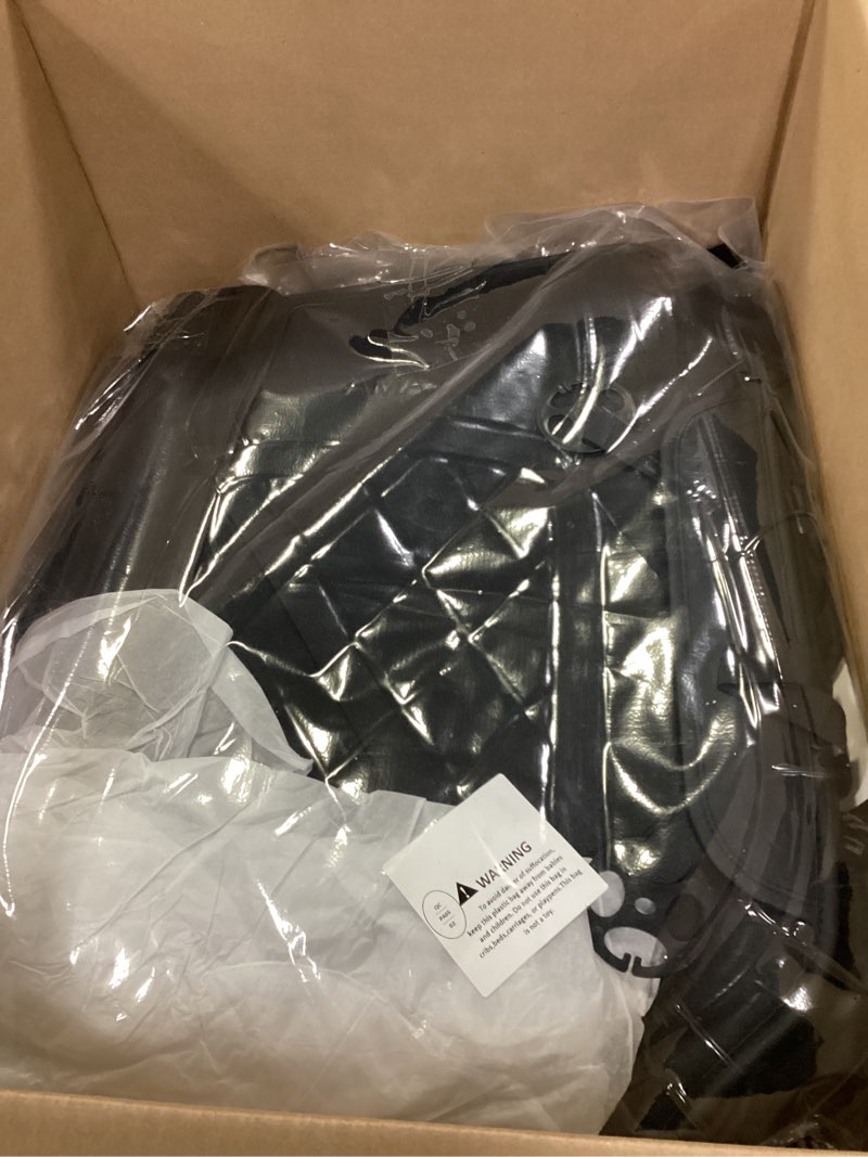 Condition photo showing Good Condition for fit crv car seat covers compatible with honda cr-v 2011-2025 2026, premium leather breathable, wear resistant, airbag compatible, all-weather protection & full coverage, full set red line black full set ?red line black #53? full set seat covers