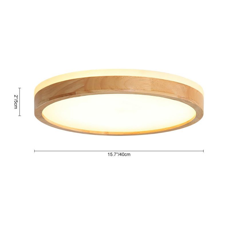 Dimmable Round LED Flush Mount