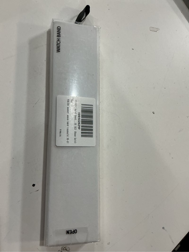 Condition photo showing New/Like New for Metal Bands Compatible with Apple Watch Metal Band 41 mm 40 mm 38 mm, Stainless Steel for Apple Watch Bands for Women, Mesh Strap for IWatch Series 10 9 8 7 6 5 4 3 2 1 SE SE2 (Rose Gold)