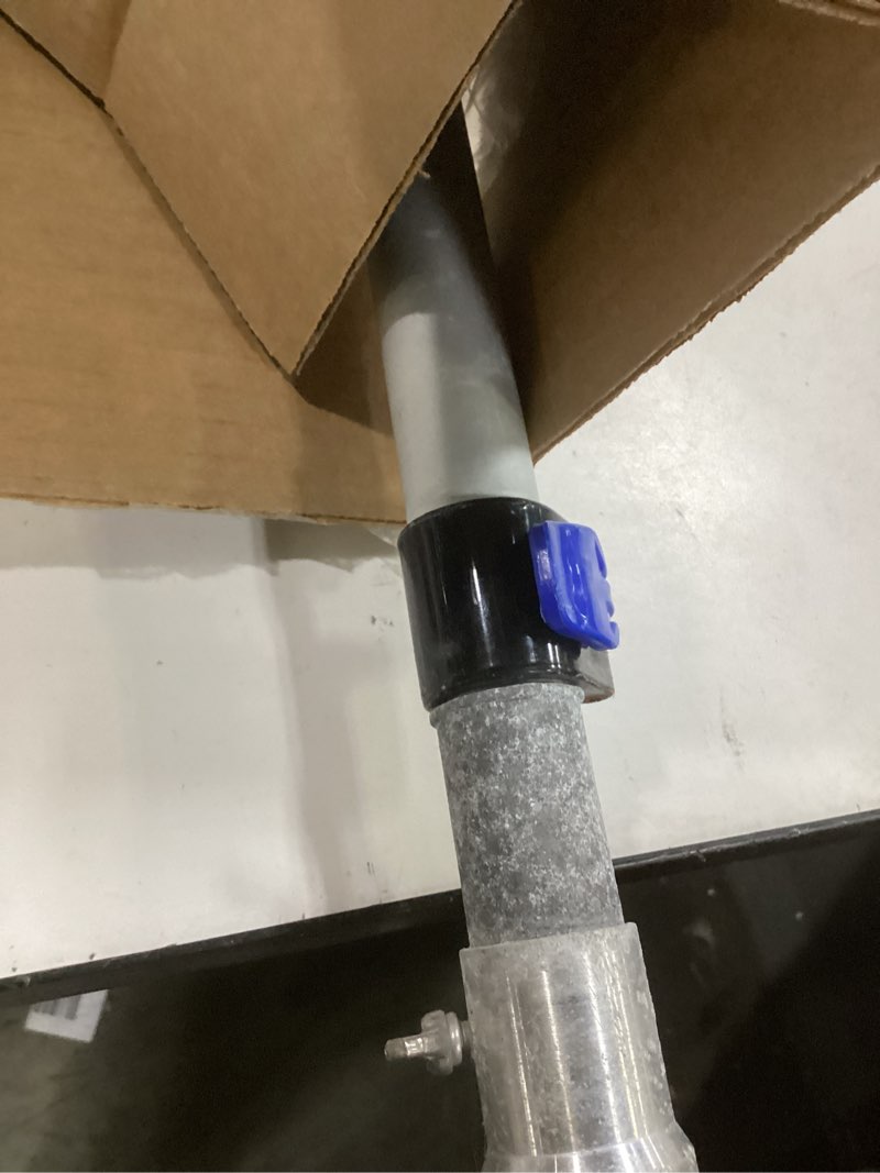 Condition photo showing As Is for pool pole,extension telescoping pole for swimming pool cleaning poles,telescopic heavy duty aluminium alloy (12 ft)