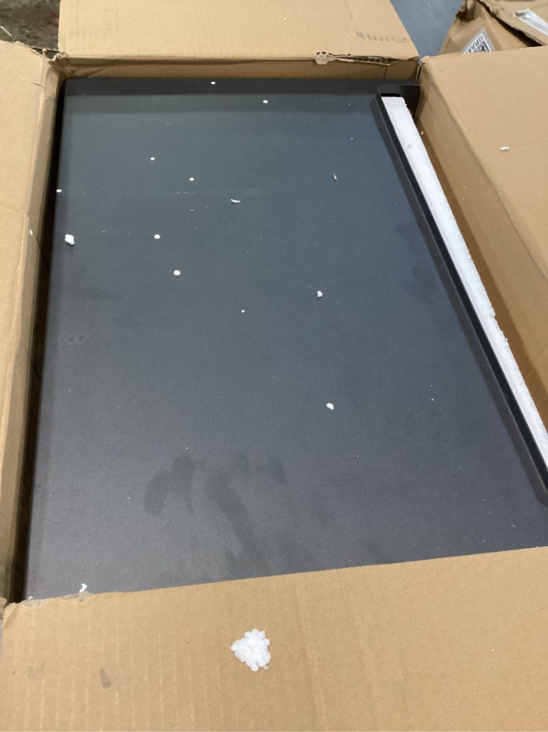 Condition photo showing As Is for foldable griddle side shelf for blackstone 36" griddles, griddle replacement parts for 36 inches blackstone griddles with paper towel holder, 4 utensil hooks & magnetic tool holder