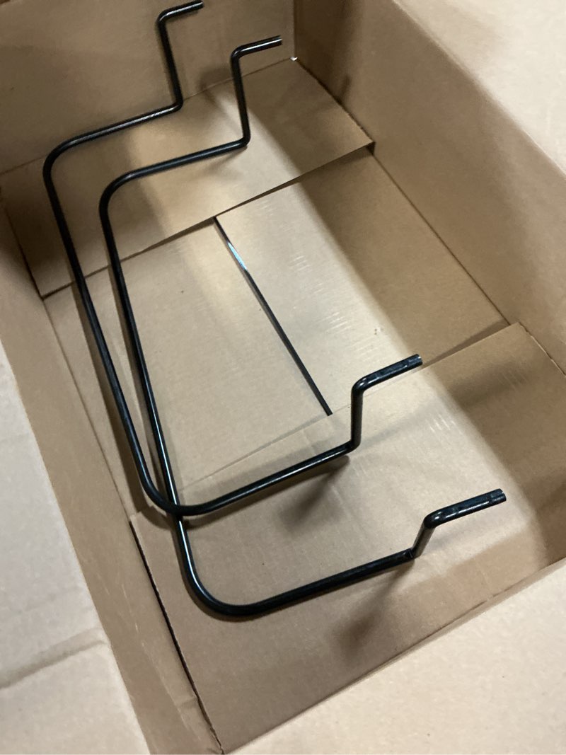 Condition photo showing Good Condition for 2 pcs 19 inches across mattress retainer bar, 63003441 foot retainer bar, fit for tempur-pedic ergo, can not be used for lifting the adjustable bed