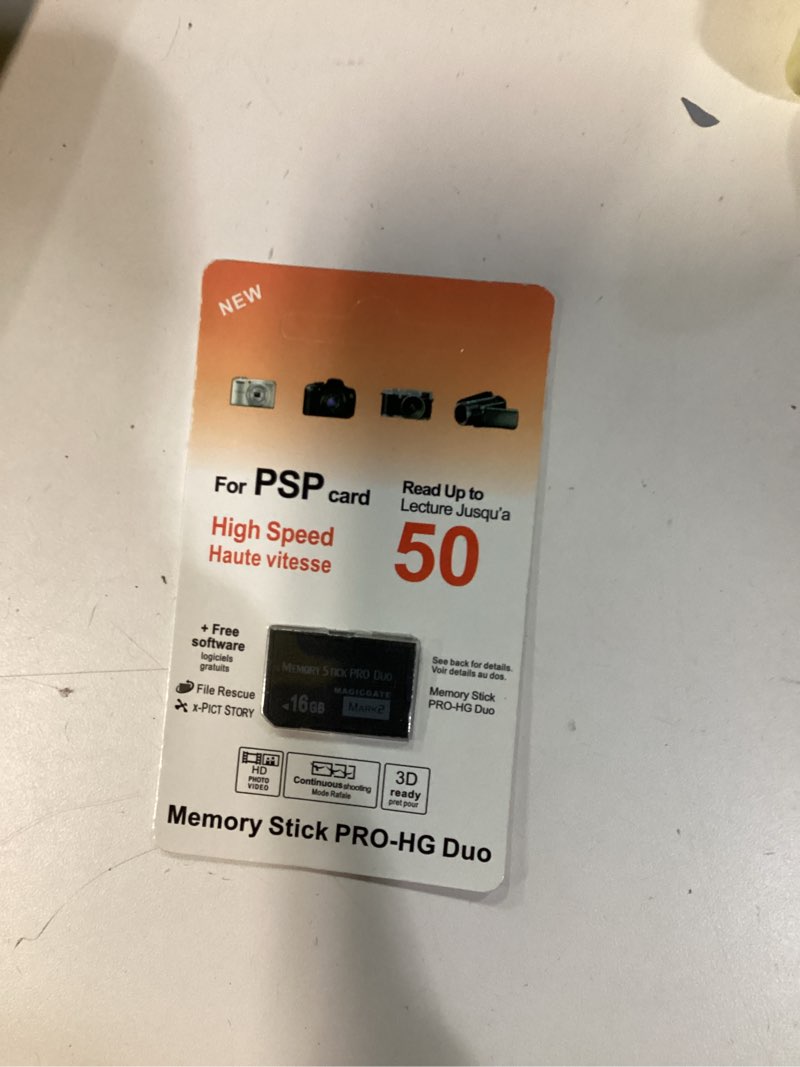 Condition photo showing item condition for Original Memory Stick pro Duo 16GB (Mark2) PSP1000 2000 3000