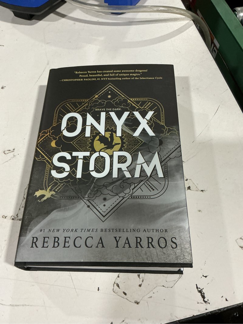 Condition photo showing Good Condition for onyx storm: discover the follow-up to the global phenomenons, fourth wing and iron flame (empyrean the) (international edition)