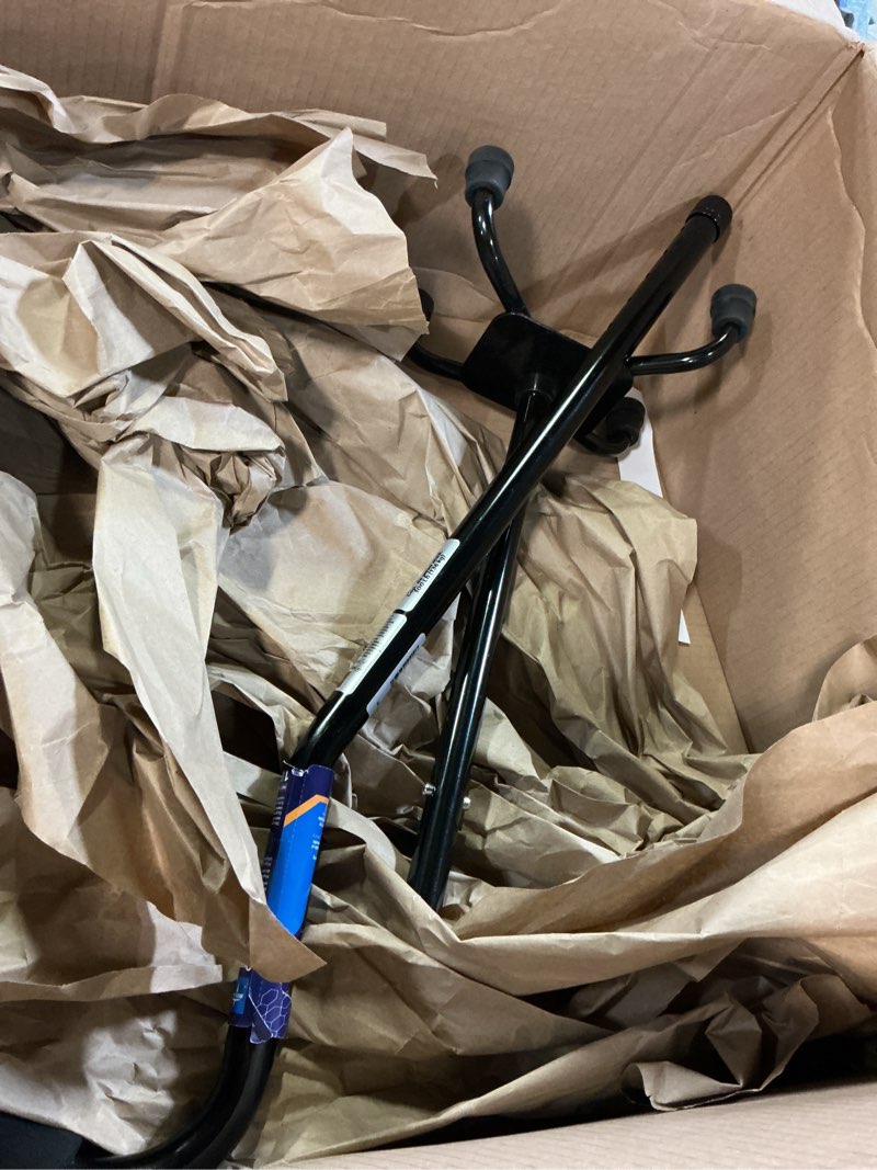 Condition photo showing Good Condition for medline aluminum quad cane with small base for balance, knee injuries, leg surgery recovery & mobility, portable, lightweight walking aid for seniors & adults