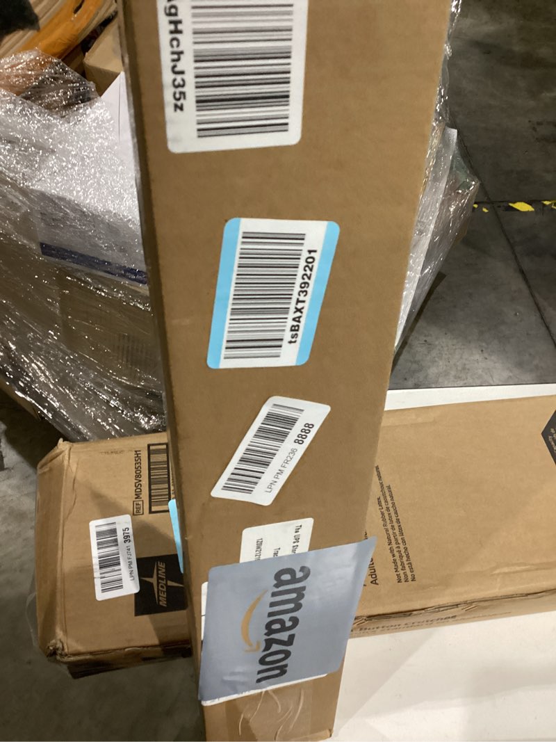 Condition photo showing New/Like New for LazBlinds No Tools No Drill Cordless Cellular Shades, Blackout Light Blocking Honeycomb Shades for Home, Thermal Insulation Blinds for Windows, 22" W x 64" H, White Blackout-white 22" W x 64" H