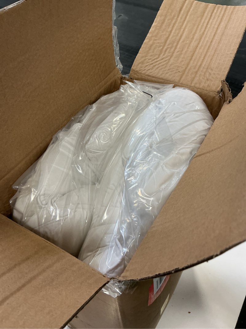 Condition photo showing Good Condition for Amazon Basics Down-Alternative Pillows for Stomach and Back Sleepers, Soft Density, 20 x 36 inches, 2-Pack, White King (Pack of 2) Soft