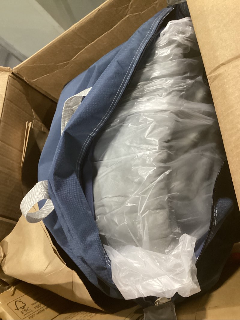 Condition photo showing Good Condition for OMYSTYLE Queen Size Weighted Blanket 80''x87''(30lbs, Double-Sided), Warm Short Plush and Cool Tencel Fabric Reversible Weighted Blanket for Adult - Carry Bag Included 80''x87'' - 30LBS Grey