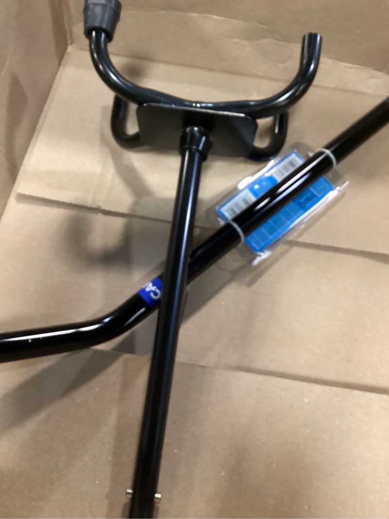 Condition photo showing Good Condition for carex quad cane with small base, heavy duty quad cane with adjustable height from 28" to 37", 4-prong walking stick with small base, holds up to 300 pounds, black, universal for men and women, black