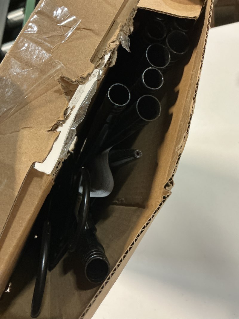 Condition photo showing Good Condition for Double Shepherds Hooks for Outdoor,2 Pack 90 Inch Bird Feeder Pole with 5 Prongs Base,Heavy Duty Shepherds Hook,Suitable for Garden in Hanging Flower Basket,Lantern,Bird Nests (90 Inch)