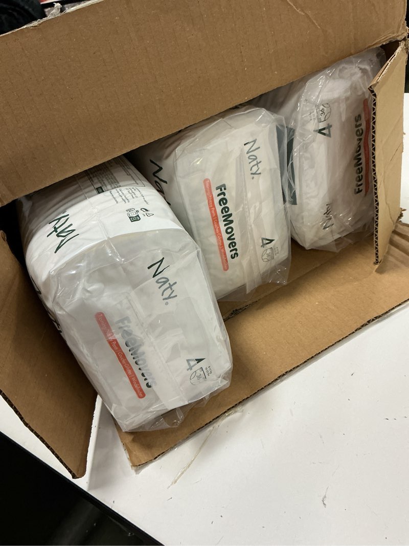 Condition photo showing New/Like New for Naty FreeMovers Diaper Pants | Sensitive Skin Certified Potty Training Pants | Soft, Unscented | Abs