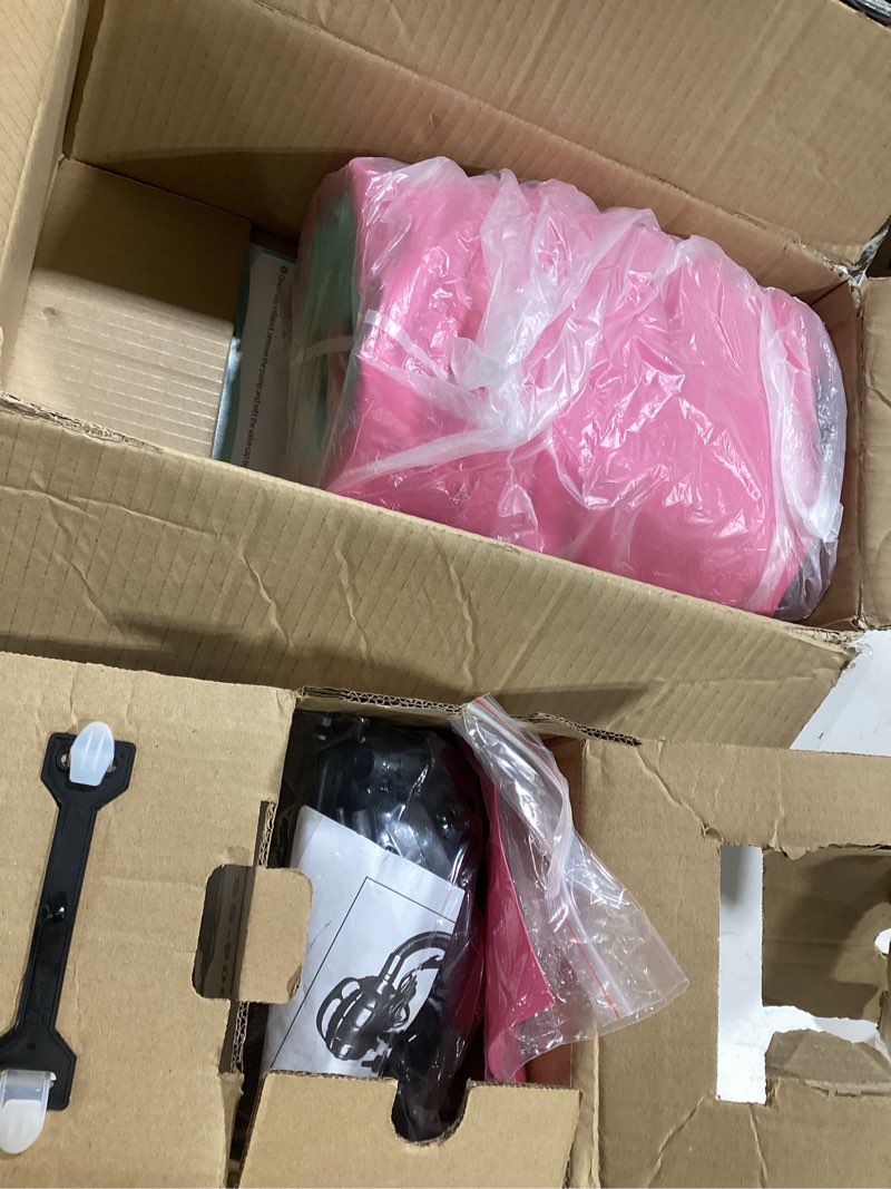 Condition photo showing Good Condition for gymnastics air barrel roller air spot, inflatable tumbling mat tumble track gymnastic equipment balance cylinder with pump for yoga cheerleading home use gym
