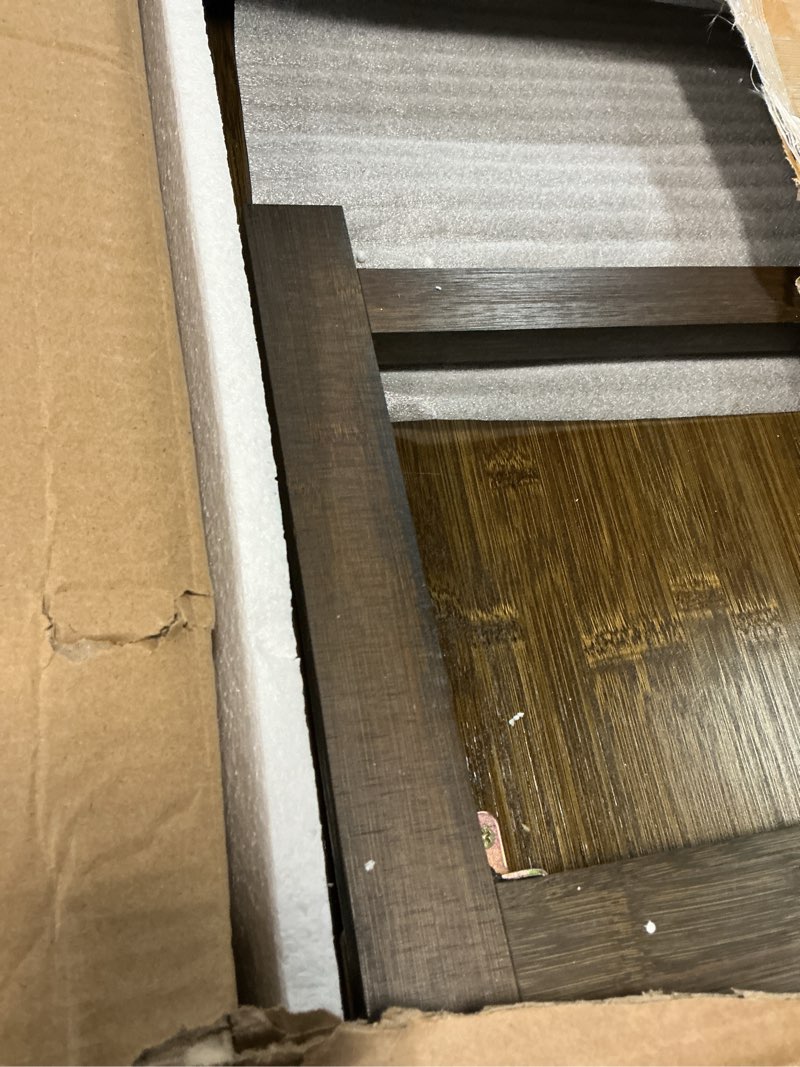 Condition photo showing Good Condition for japanese folding floor table foldable coffee tables wood low desks versatile for sitting dining table tea tatami desk no assembly unique (31.5 * 19.7 * 11.8 inch) (31.5 * 19.7 *11.8 inch)
