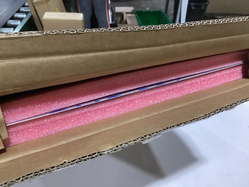 Condition photo showing New/Like New for stainless steel cutting boards for kitchen,304 stainless steel chopping boards with lip and non-slip silicone pad for countertop cutting meats fruits,easy to clean (15.7 * 23.6 * 0.06inch)