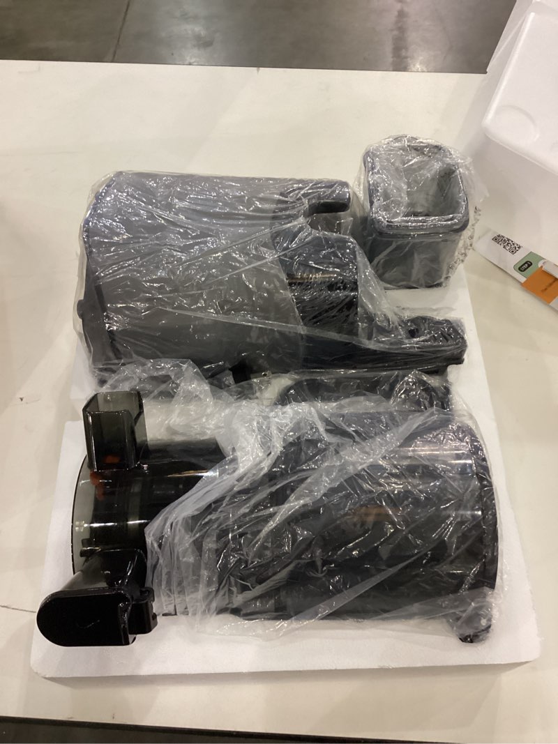 Cold Press Juicer, 5.8" Wide Feed Chute Juice Extractor Machine with 400W, High Juice Yield, Slow Ma