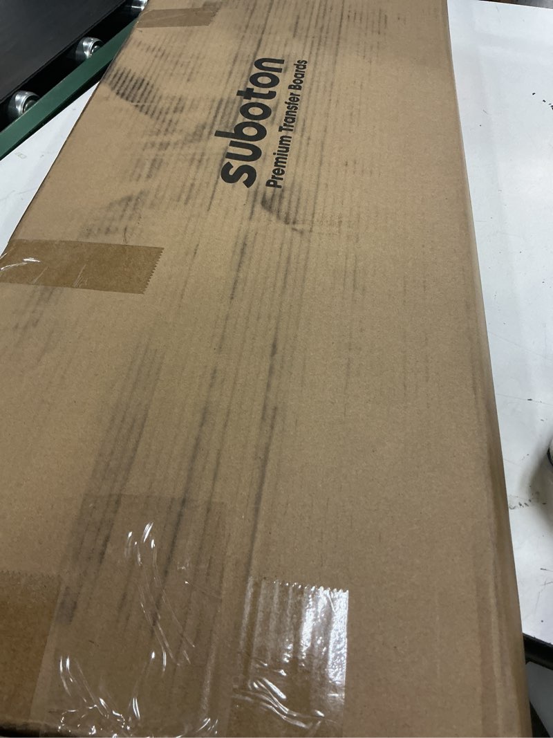 Condition photo showing Good Condition for rotating transfer board with turntable & dual assisted handles - fsa/hsa - eligible sliding transfer board for wheelchair to bed or sofa, non-slip home care mobility aid for seniors & caregivers white