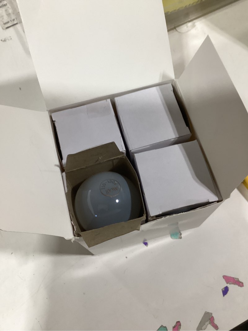 Condition photo showing Good Condition for 100 Watt Incandescent Light Bulbs, A19 100 WATT Incandescent Bulb Shatter Resistant Rough Service Light Bulb 100 WATTS A19 Shape(4PACK)