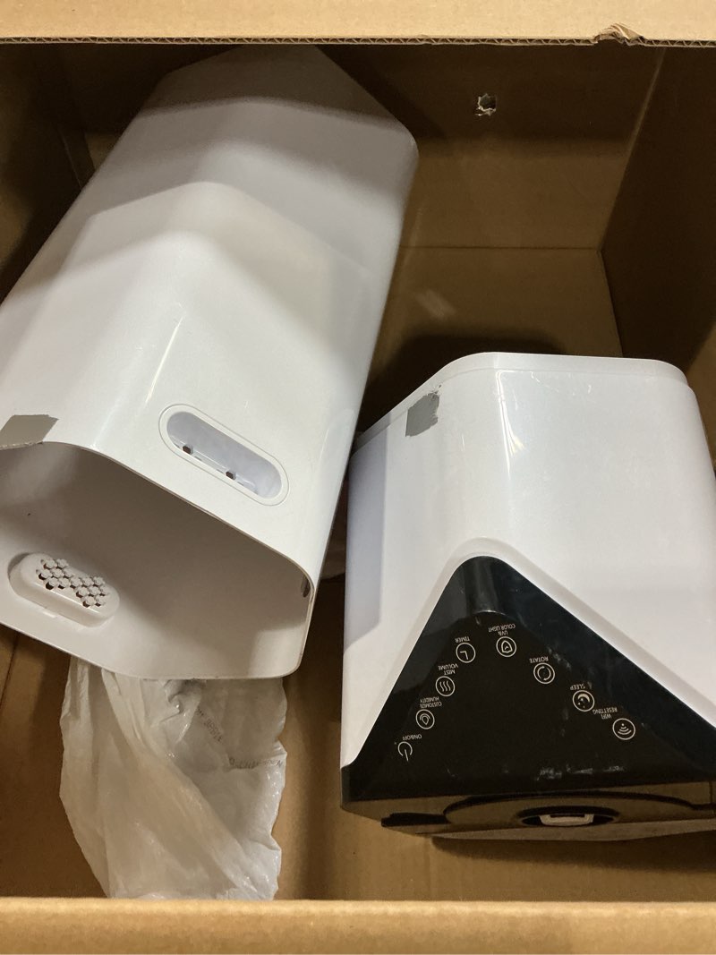 Condition photo showing As Is for 5Gal Smart Humidifier Large Room up to 2800ft², 1000mL/h, APP & Remote Control, 180° Auto Rotating Nozzle, 24H Timer, 60H Supersized Cool Mist Humidifiers for Whole House Home Office Plants