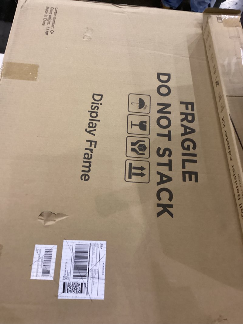 Condition photo showing New/Like New for IHEIPYE Jersey Display Frame Case Lockable, Large Sport Jersey Shadow Box with 98% UV Protection Acrylic and Hanger for Baseball Basketball Football Soccer Hockey Shirt and Uniform,Black Standard Jersey-Felt Lining-1 Pack