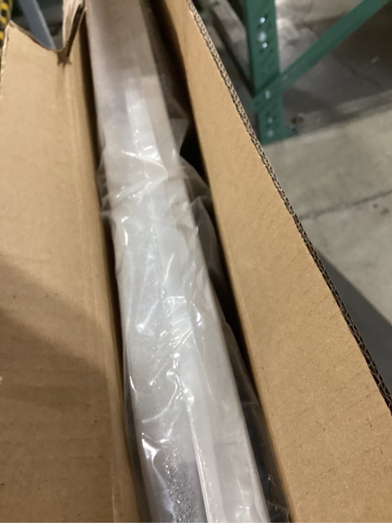 Condition photo showing New/Like New for Cumbor 36" Extra Tall Baby Gate for Stairs, 29.7-48" Wide Dog Gates for Doorways, Auto Close Safety Gate for Babies and Pets, Easy Install, Pressure Mounted, Fits Doorways, Stairs, Entryways, White White 29.7-48"W x 36"H
