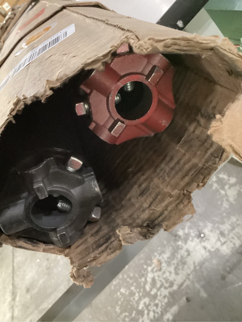 Condition photo showing As Is for DURA-LIFT .243 x 2" x 33" Torsion Garage Springs (Green, Left & Right Wound) 2" Inner Diameter 2 Pack