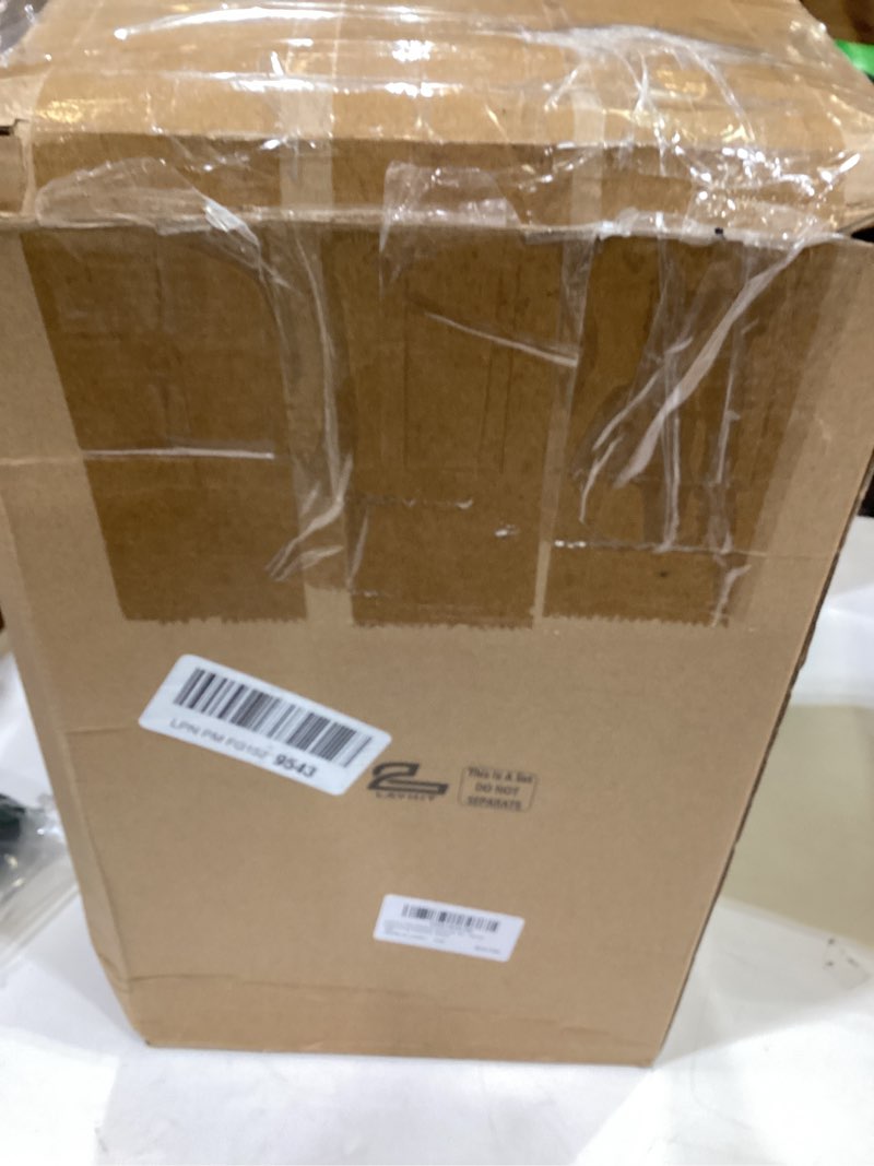 Condition photo showing New/Like New for Layhit 4 Pcs Slatwall Baskets, Metal Wall Mounted Slatwall Panel Hanging Wire Basket Storage Baskets Ventilated Slatwall Accessories for Shops, Rooms Storage Display Decor Organizing Supplies, Black